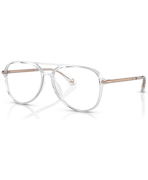 michael kors pilotenbrille|Michael Kors Women's Pilot Eyeglasses, MK4096U56.